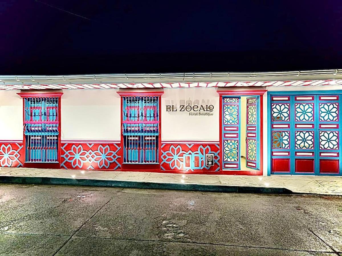 El Zocalo Hotel Boutique Filandia Luaran gambar